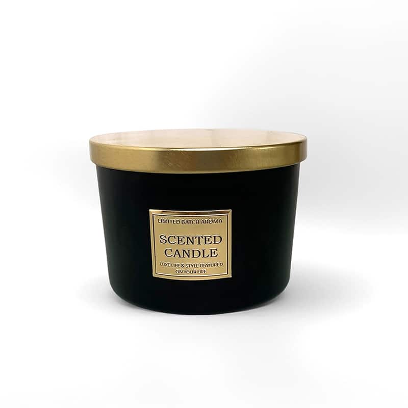 3-wick scented candle